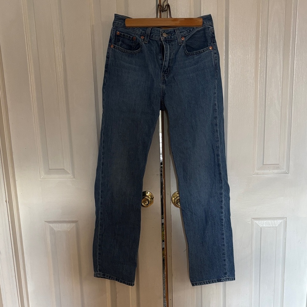 Levi's Low Pro Straight Leg Jeans